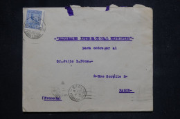 URUGUAY - Enveloppe De Montevideo Pour Paris En 1923  - L 146727 - Uruguay