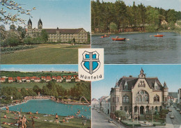 D-36088 Hünfeld - Rhön - Alte Ansichten - Schwimmbad - Rathaus - Cars - VW Käfer - Kloster - Huenfeld