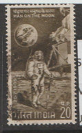 India  1969   SG  601  Man On The Moon   Fine Used - Usados