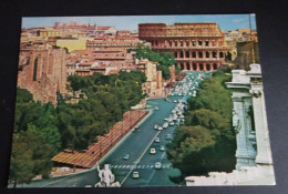 Roma - Via Dei Fori Imperiali - Bellomi Editore, Verona - # 2/11 - Tarjetas Panorámicas