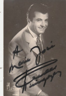 CPA - PHOTO Autographe Au Feutre Signature Réelle + Dédicace Chanteur Rudy HIRIGOYEN Editions P. Leroy - Singers & Musicians
