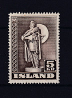 Iceland/Island 1939-45 Statue Perf 14 MH 15383 - Neufs