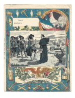 Couverture Cahier Histoire Cardinal De Richelieu Au Siège De La Rochelle Collection Charavay Paris Vers 1900 - Protège-cahiers