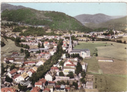 88. SAULXURES SUR MOSELOTTE. CPSM. VUE AERIENNE. VUE PANORAMIQUE SUR LA GRANDE RUE. ANNEE 1964 +  TEXTE - Saulxures Sur Moselotte