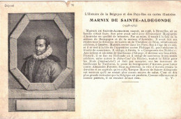 76 MARNIX DE SAINTE-ALDEGONDE - Sammlungen & Sammellose