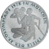 Monnaie, République Fédérale Allemande, 10 Mark, 1972, TTB, Argent, KM:132 - Otros & Sin Clasificación