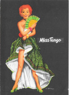 Pin-Up : Miss Tango (illustrateur Signé Bercy) - Pin-Ups