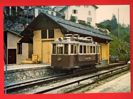 ZWP-12  Ancienne Gare De Finhaut.10.6.1972 Motrice De Service. Act. Museum Zürich.Ferroviews Monthey 80/1140 GF NC - Finhaut