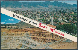 Greetings From Butte, Montana - Posted 1980 - Butte