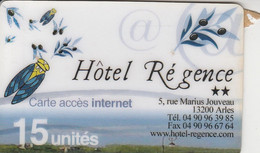 HOTEL REGENCE  Passman - Tarjetas-llave De Hotel