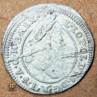 Bohemia Silesia 1701 FN - 1 Silver Kreuzer (Leopold I, Oppeln) /VF - Repubblica Ceca