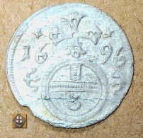 Bohemia Silesia 1696 - 3 Silver Pfennig (Leopold I) /VF - Tsjechië