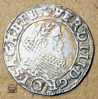 Bohemia 1637 - 3 Silver Kreuzer (Ferdinand II, Prague, Wolker) /VF - Tschechische Rep.