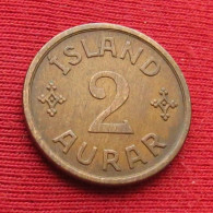 Iceland  2 Aurar 1938  Islande Islandia  Islanda - Islandia