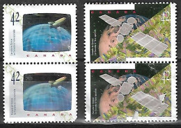 1992 Canada Investigacion Espacial 4v. Parejas - North  America