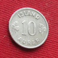 Iceland  10 Aurar 1971  Islandia Islande Island Ijsland W ºº - Islanda