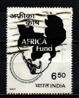 INDIA - 1987 - Africa Fund - USATO - Used Stamps