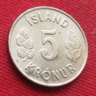 Iceland  5 Kronur 1980  Islandia Islande Island Ijsland W ºº - Island