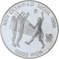 Monnaie, Corée Du Sud, 10000 Won, 1987, SUP+, Argent, KM:63 - Korea, South
