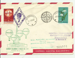 Poland 1963 - Balloon Post - Globos