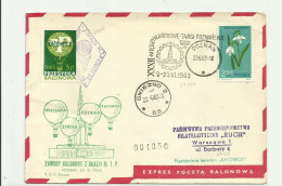 Poland 1963 - Balloon Post - Palloni