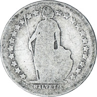 Monnaie, Suisse, 1/2 Franc, 1882, Bern, B+, Argent, KM:23 - Autres & Non Classés