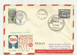 Poland 1964 - Balloon Post - Balloons