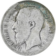 Monnaie, Belgique, Franc, B+, Argent - 1 Franc