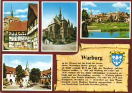 WARBURG, TOWN, WESTPHALIA, CHURCH, BUILDINGS, GERMANY - Warburg