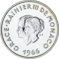 Monnaie, Monaco, 10 Francs, 1966, SPL, Argent, KM:M1 - 1960-2001 Nouveaux Francs