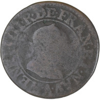 Monnaie, France, Henri IV, Double Tournois, 1605, Paris, TB+, Cuivre - 1589-1610 Henry IV The Great