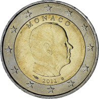 Monaco, Albert II, 2 Euro, 2011, Paris, SUP, Bimétallique, KM:195 - Monaco