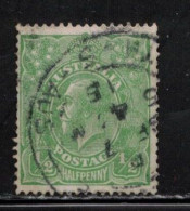 AUSTRALIA Scott # 19 Used HR - KGV Head - Gebruikt