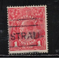 AUSTRALIA Scott # 21 Used HR - KGV Head - Used Stamps
