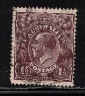 AUSTRALIA Scott # 24 Used HR - KGV Head - Used Stamps