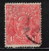 AUSTRALIA Scott # 21 Used HR - KGV Head - Used Stamps