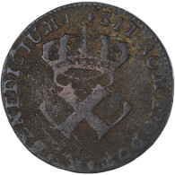 Monnaie, Colonies Françaises, 9 Deniers, 1721, La Rochelle, TB, Cuivre, KM:5.2 - Otros & Sin Clasificación