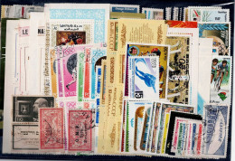 LOT OF 246 STAMPS MINT+USED +16 BLOCKS MI- 80 EURO VF!! - Collections (sans Albums)