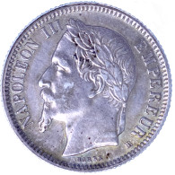 Napoléon III-1 Franc 1866 Strasbourg - 1 Franc