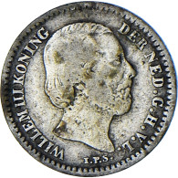 Monnaie, Pays-Bas, 10 Cents, 1890, TB, Argent, KM:80 - 1849-1890 : Willem III