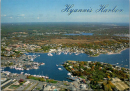 Massachusetts Cape Cod Aerial View Hyannis Harbor - Cape Cod