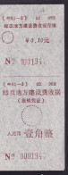 CHINA CHINE CINA  SICHUAN  ADDED CHARGE LABEL (ACL) 0.10 YUAN - Other & Unclassified