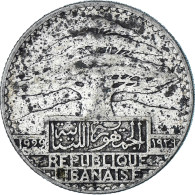 Monnaie, Liban , 50 Piastres, 1929, Paris, TB, Argent, KM:8, Lecompte:41 - Lebanon