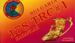 CARTE QSL...BULGARIA...178 TRC     1   1996 - Radio