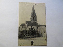 HARDRICOURT, YVELINES, L'EGLISE, CPA - Hardricourt