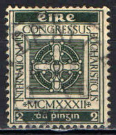 IRLANDA - 1932 - CONGRESSO EUCARISTICO INTERNAZIONALE - USATO - Oblitérés