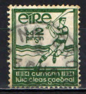 IRLANDA - 1934 - ASSOCIAZIONE DI ATLETICA GAELICA - CINQUANTENARIO -USATO - Used Stamps