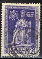 IRLANDA - 1950 - STATUA DI SAN PIETRO - ANNO SANTO - USATO - Used Stamps