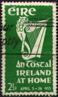 IRLANDA - 1953 - FESTIVAL NAZIONALE "AN TOSTAL" - ARPA SIMBOLO DELL'IRLANDA - USATO - Used Stamps