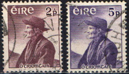 IRLANDA - 1957 - CENTENARIO DELLA NASCITA DEL POETA PESCATORE THOMAS O'CROHAN - USATI - Used Stamps